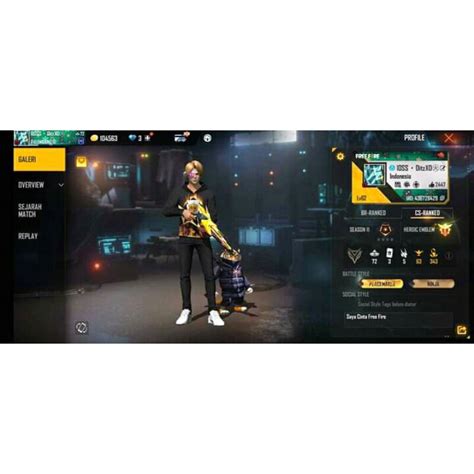 Jual Akun Freefire Sultan Old Shopee Indonesia