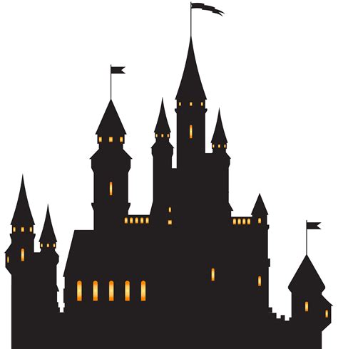 Cinderella Castle Silhouette Vector at Vectorified.com | Collection of ...