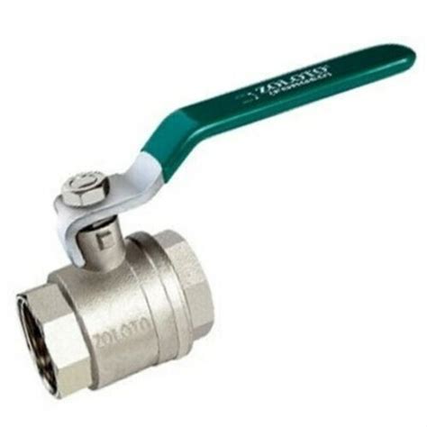 25mm Silver Color Zoloto Brass Ball Valves At Best Price In Jamnagar Shreenathji Enterprise