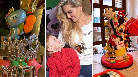 Marjorie De Sousa Comparte La Ntima Fiesta De Su Hijo Mat As Shows