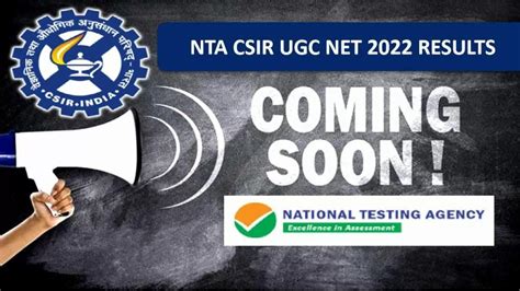 CSIR UGC NET Result 2022 To Be Out Soon Csirnet Nta Nic In Check