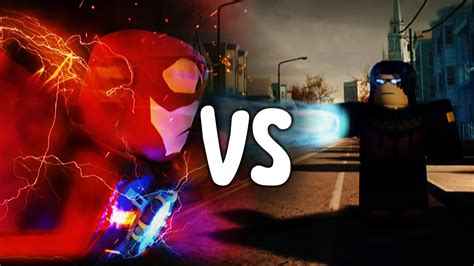 The Flash Project Speedforce Vs The Flash Hybrid Roblox Youtube