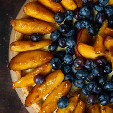 TARTA DE RICOTA Y DURAZNO Cocineros Argentinos