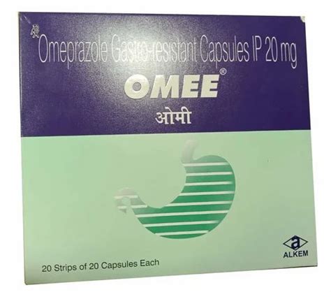 Omee 20mg Omeprazole Gastro Resistant Capsule IP At Rs 1800 Box Jama