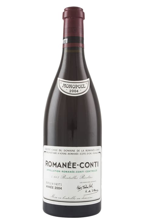 Romanee Conti Drc 2004 Hedonism Wines