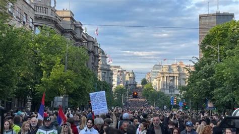 Protesti U Srbiji U Beogradu Nove Demonstracije Zbog Nasilja U Zemlji