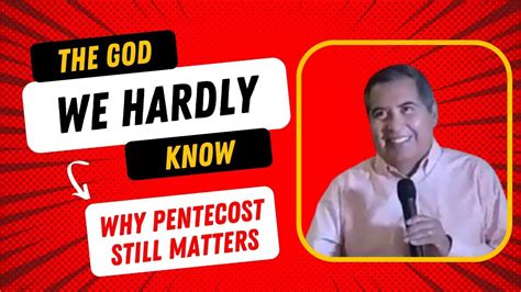 Why Pentecost Still Matters YouTube