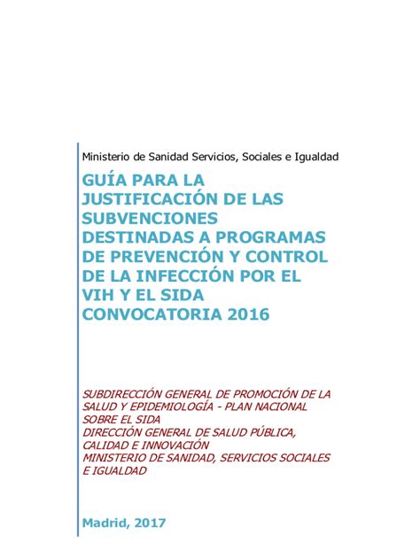 Completable En L Nea Gua Para La Justificacin De Las Subvenciones