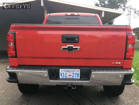 2015 Chevrolet Silverado 1500 With 20x10 24 Fuel Maverick And 3312