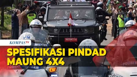 Video Ini Spesifikasi Pindad Maung 4x4 Yang Dijajal Jokowi Prabowo