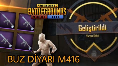 BUZ DİYARI M416 İÇİN 10000 BC BASTIM SON SEVİYE PUBG MOBİLE Lite