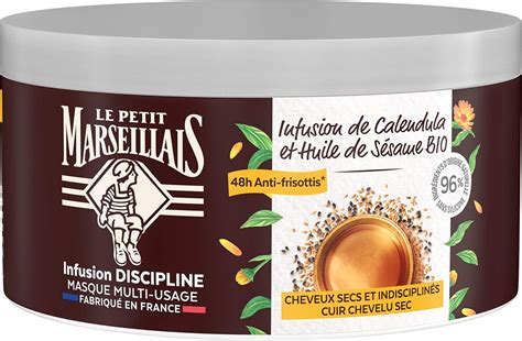 Le Petit Marseillais Masque Multi Usage Soin Pour Cheveux Secs Et