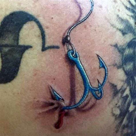 Fishing Hook Tattoo Hook Tattoos Tattoos For Guys