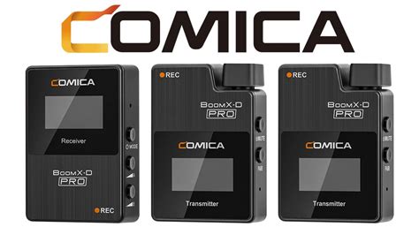 Comica S Boomx D Pro Wireless Mics Feature Internal Recording And