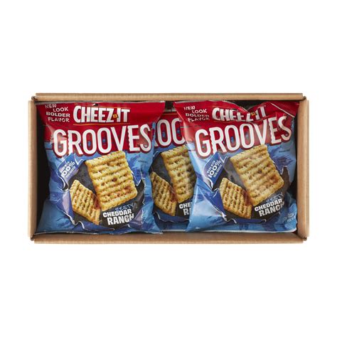 Cheez It® Grooves® Zesty Cheddar Ranch Crackers