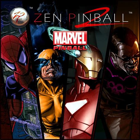 Pinball Fx2 Marvel Pinball Cover Or Packaging Material Mobygames