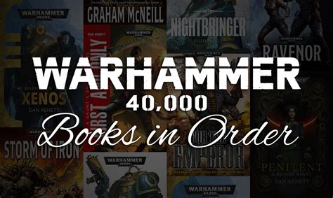 All 400+ Warhammer 40k Books in Order [Ultimate Guide]