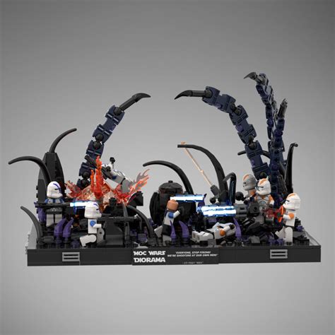 Lego Moc Darkness On Umbara Diorama Collection The Clone Wars Season