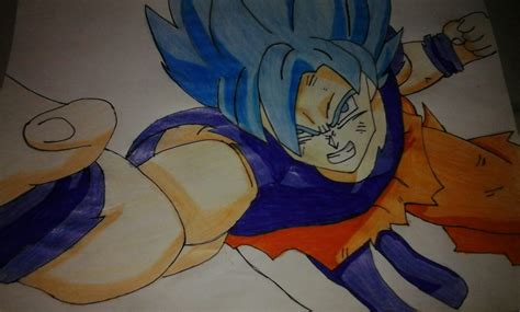 Goku blue terminado DRAGON BALL ESPAÑOL Amino