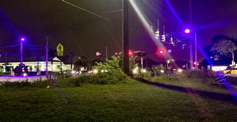 Led Mystery Why Are Some County Streetlights Turning Bright Purple