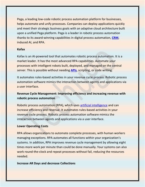 Ppt How Does Robotic Process Automation Software Maximize And Enhance