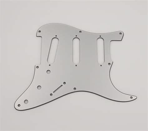 Hole Metallic Titanium Acrylic Pickguard For Us Mex Fender Reverb