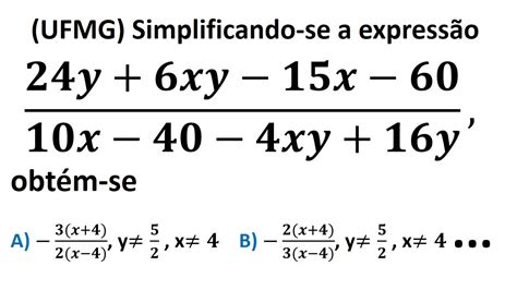 Realizando A Simplificação Da Expressão Algébrica A Seguir