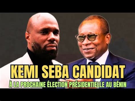 Kemi Seba Candidat L Lection Pr Sidentielle Au B Nin Youtube