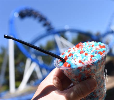 Californias Great America Dippin Dots Fun Food Blog