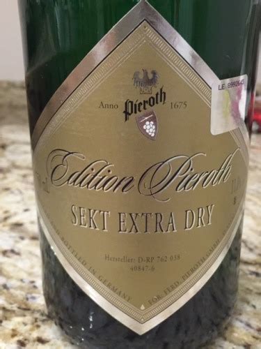 Pieroth Volkacher Kirchberg Silvaner Extra Dry Sekt Vivino US