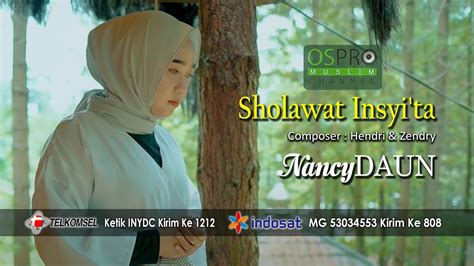 Sholawat Insyi Ta NancyDAUN Official Music Video YouTube