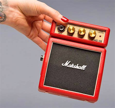 Extra Tiny Marshall Guitar Amp (Battery Powered)