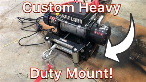 How To Mount A Badland Winch