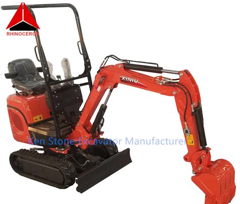 Rhinoceros Xn10 8 CE EPA Euro 5 Emission Crawler 1 Ton Excavator