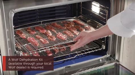 Wolf Convection Steam Oven touch controls - Convection Mode