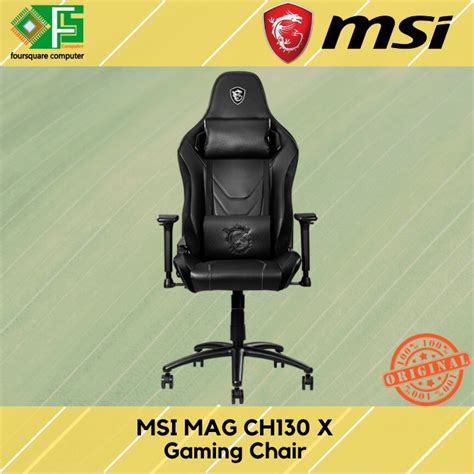 Jual Msi Mag Ch X Gaming Chair Kursi Gaming Shopee Indonesia