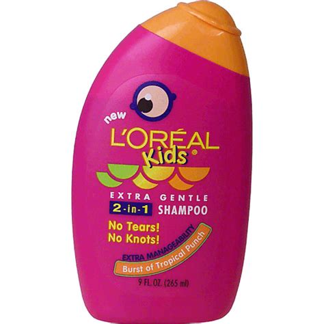 Loreal Kids Extra Gentle 2-in-1 Shampoo for Extra-Manageability ...