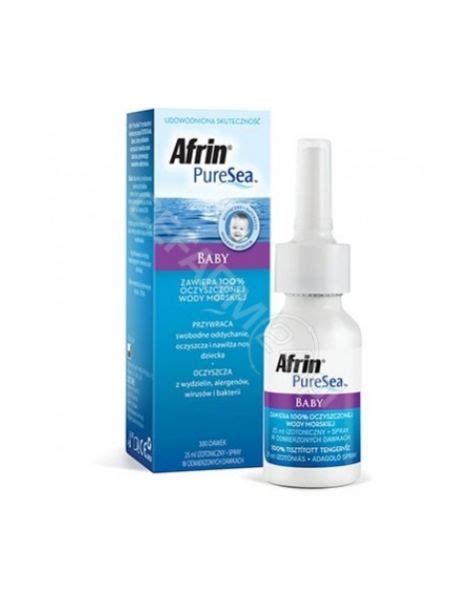 Afrin Puresea Baby Spray Do Nosa Dla Dzieci 20 Ml Apteka Internetowa