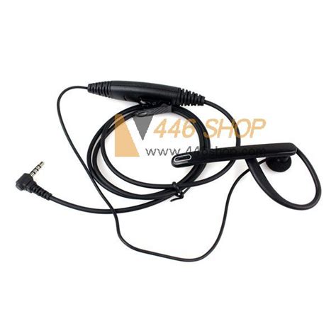 Yaesu 35mm 1 Pin Ear Bar Earpiece Mic Ptt Headset For Yaesu Vertex Radios Vx 2r Vx 3r Walkie