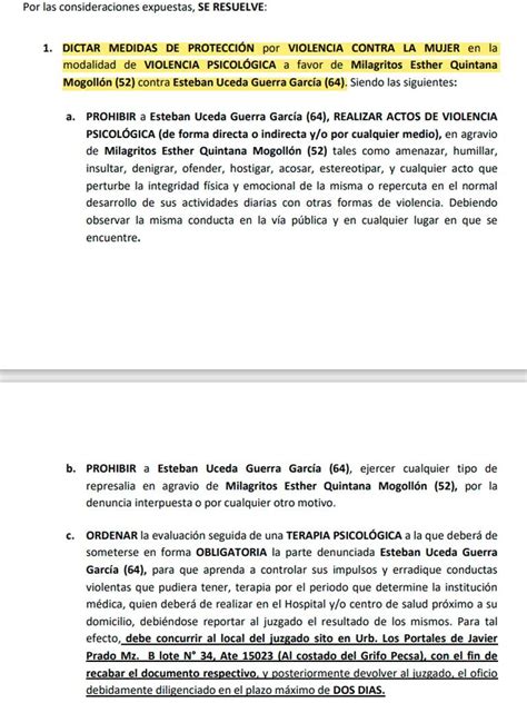 Jueza Manda A Terapia Psicológica A Diego Uceda Por Frase Sexista Contra Teniente Alcaldesa De