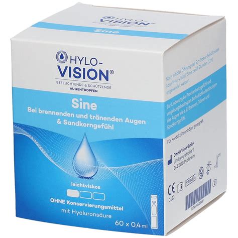 Hylo Vision Sine X Ml Shop Apotheke At