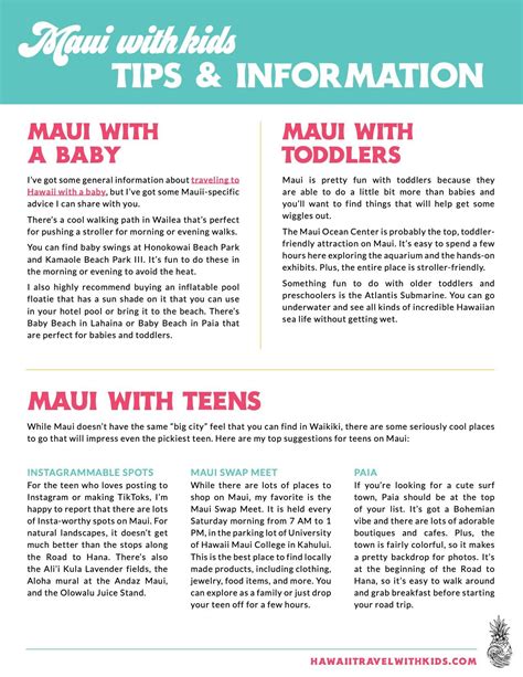 Hawaii Travel Guides for Families - Hawaii Travel with Kids