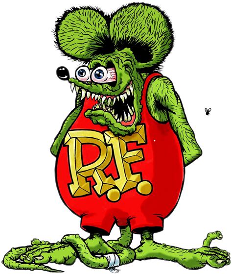 Rat Fink Clipart Full Size Clipart 4581105 Pinclipart