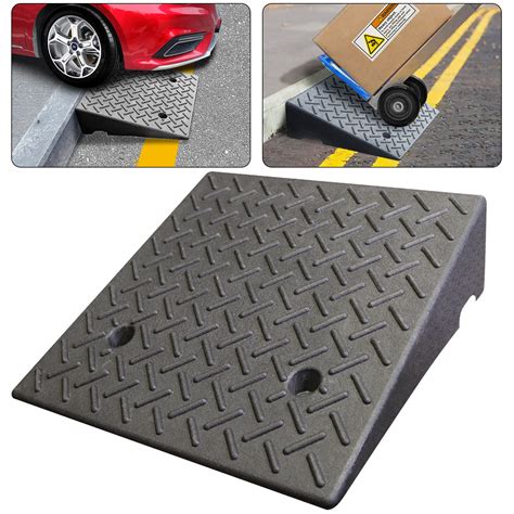 Buy Driveway Curb Ramp Portable Heavy Duty Rubber Shed Threshold