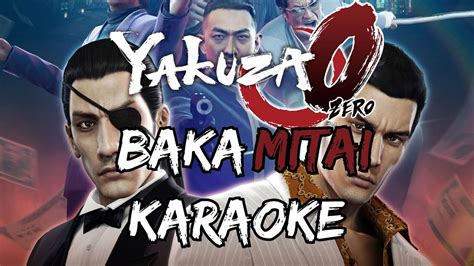 Yakuza Bakamitai Karaoke Youtube