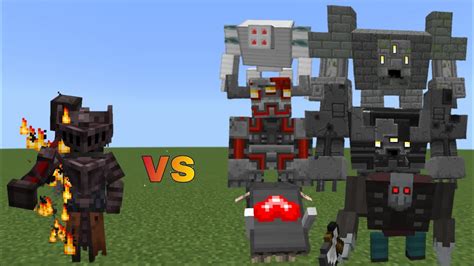 Nether Warlord Vs Crimson Steves More Mobs And Bosses Minecraft Java Mob Battle Youtube