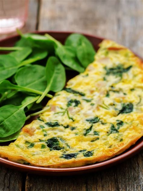 Spinach And Feta Omelette Thrifty Jinxy