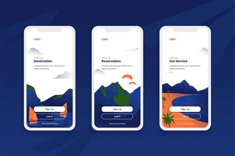 12 Best Onboarding Screen Templates UI Creative Yanuar