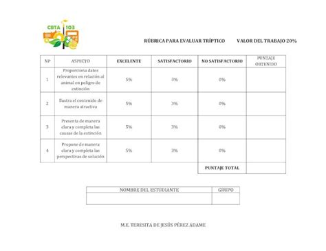 Pdf Lista De Cotejo Para Evaluar El Triptico Dokumen Tips Hot The