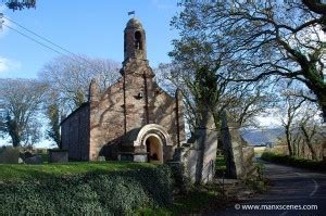 Ballaugh Old Church Manx Scenes Photography